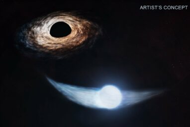 NASA telescopes work out black hole's feeding schedule