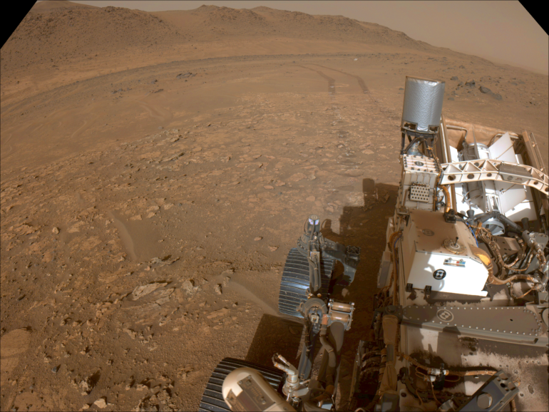 NASA's Perseverance Rover to Begin Long Climb Up Martian Crater Rim