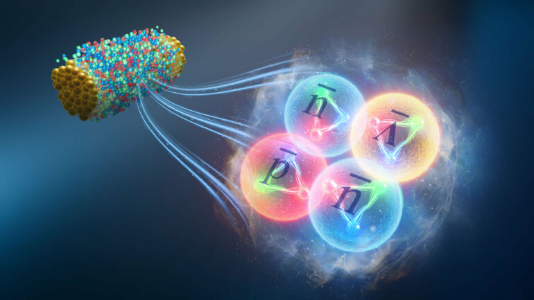 New heaviest exotic antimatter nucleus discovered