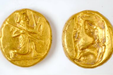 Persian gold coins likely used to pay mercenaries found at site of ...