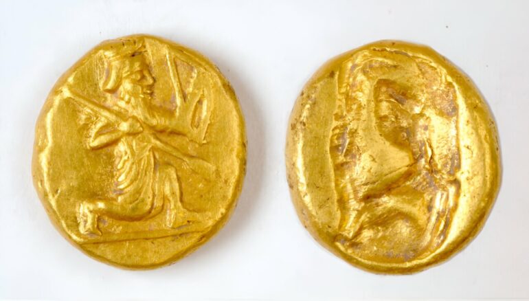 Persian gold coins likely used to pay mercenaries found at site of ...