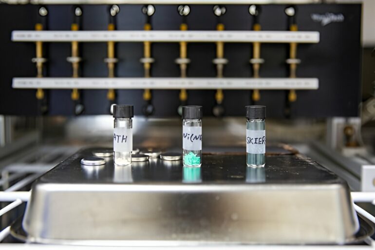 Redox-active metal-organic framework developed for Li batteries in ...