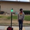 Researcher designs robot to help children cross streets safely