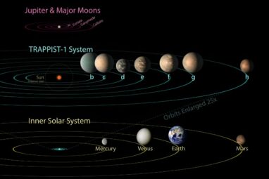 The evolution of the Trappist-1 planetary system