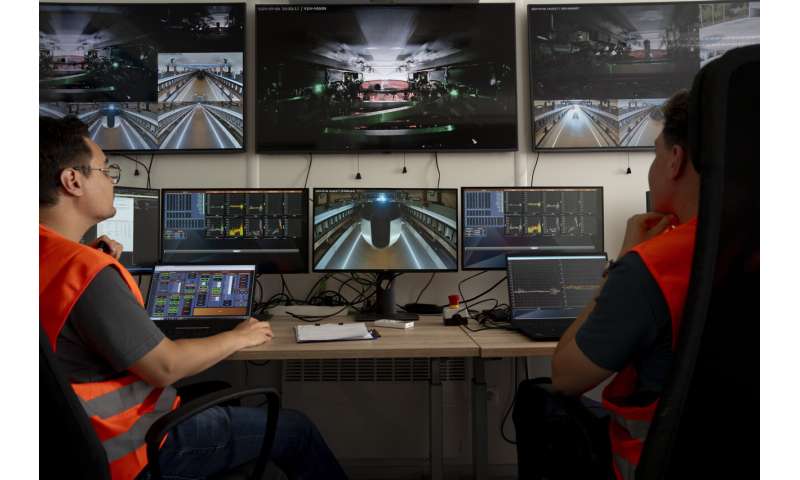 A capsule has been propelled through a hyperloop test tube in a step forward for the transit system