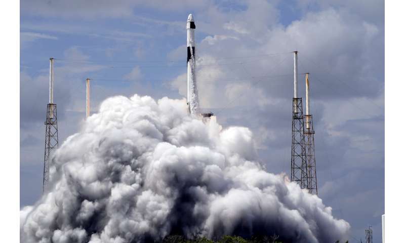 Stuck NASA astronauts welcome SpaceX capsule that'll bring them home next year