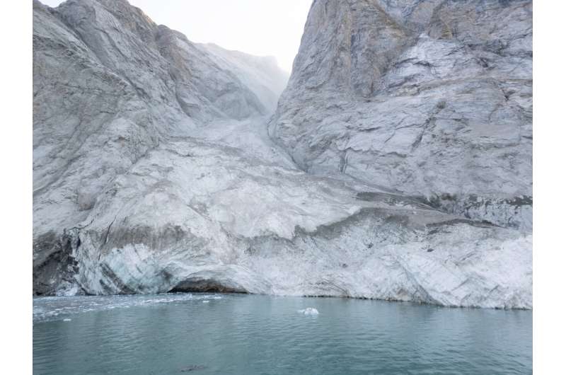 Climate change-triggered landslide unleashes a 650-foot mega-tsunami