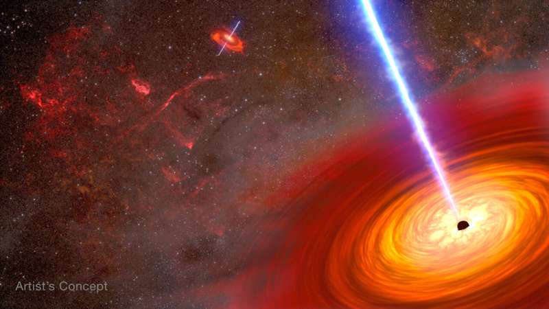 Hubble, Chandra Find Supermassive Black Hole Duo