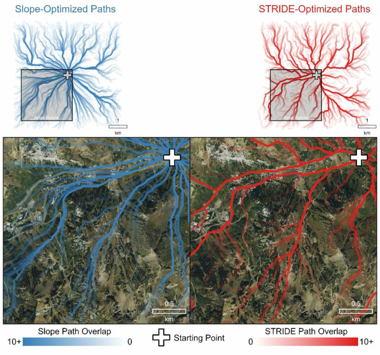 Comprehensive model uses airborne LiDAR data to predict walking ...