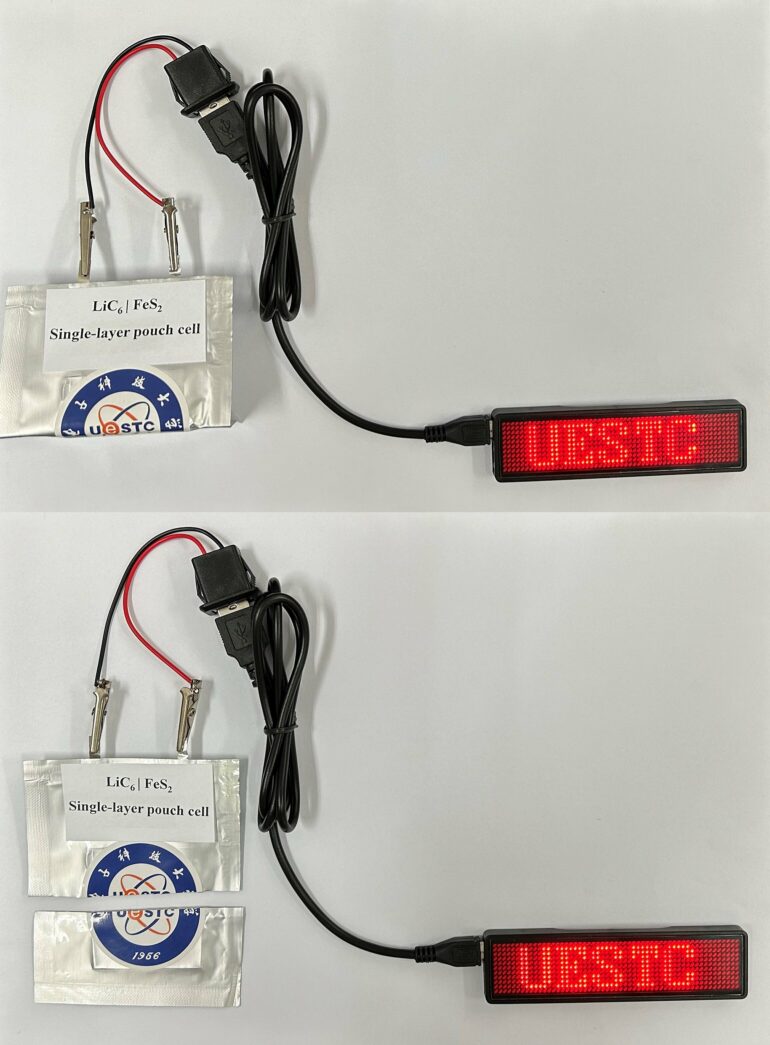 Folded or cut, researchers design a lithium-sulfur battery that ...