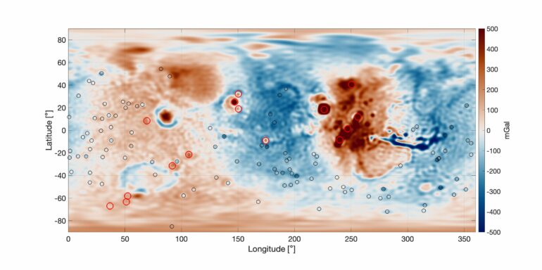 Gravity study gives insights into hidden features beneath lost ...