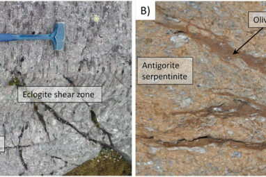 High-pressure reactions can turn nonporous rocks into sponges