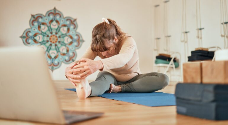 Low-impact yoga and exercise found to help older women manage ...