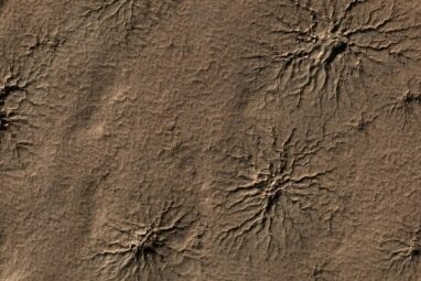 NASA scientists recreate Mars's spider-shaped geologic formations ...