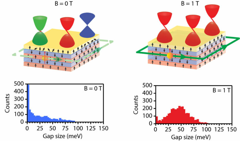 Overcoming magnetic disorder: Toward low-energy topological ...