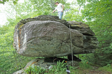 Precariously balanced rocks in New York, Vermont provide limits on ...