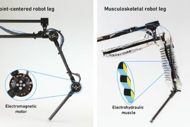 Robot leg powered by artificial muscles outperforms conventional ...