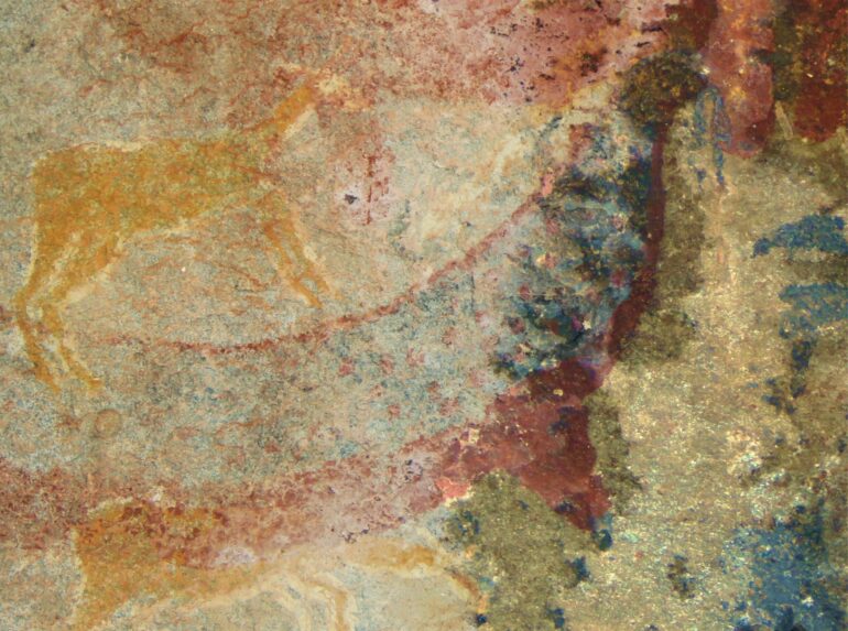 South African rock art possibly inspired by long-extinct species ...