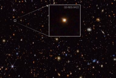 Webb discovers 'weird' galaxy with gas outshining its stars