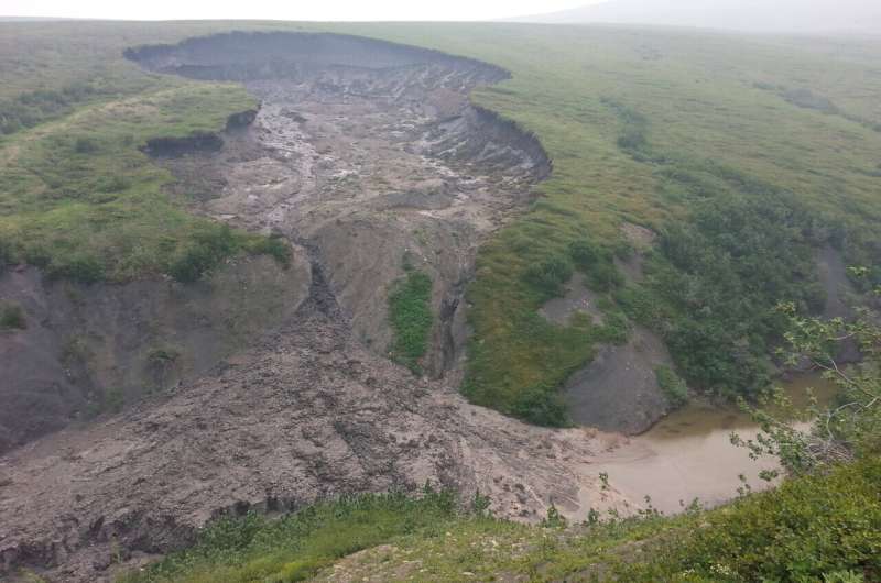 Scientists show accelerating CO2 release from rocks in Arctic Canada with global warming