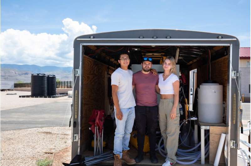 Solar-powered desalination system requires no extra batteries