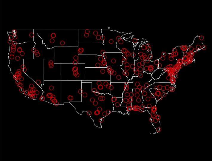 Concerning levels of PFAS in fish miles away from large contamination source