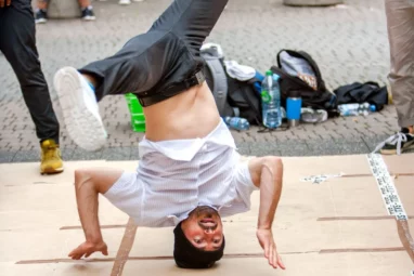 Man developed a 'headspin hole' after years of breakdancing, case ...