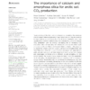 PDF) The importance of calcium and amorphous silica for arctic ...