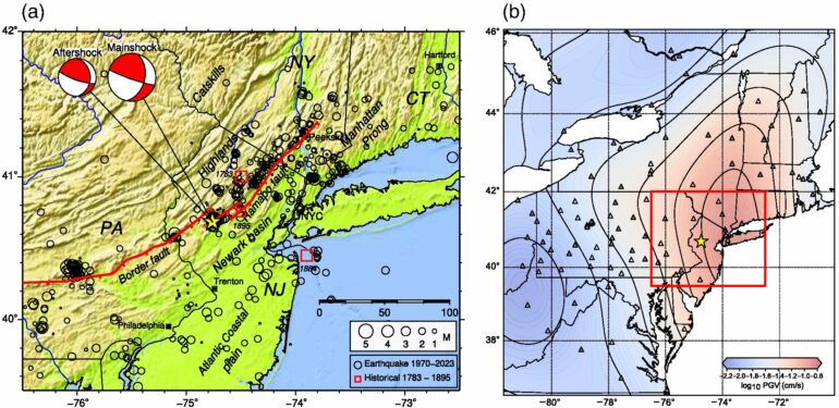 Closer look at New Jersey earthquake rupture could explain shaking ...