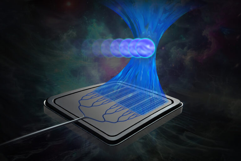 MIT engineers create a chip-based tractor beam for biological ...