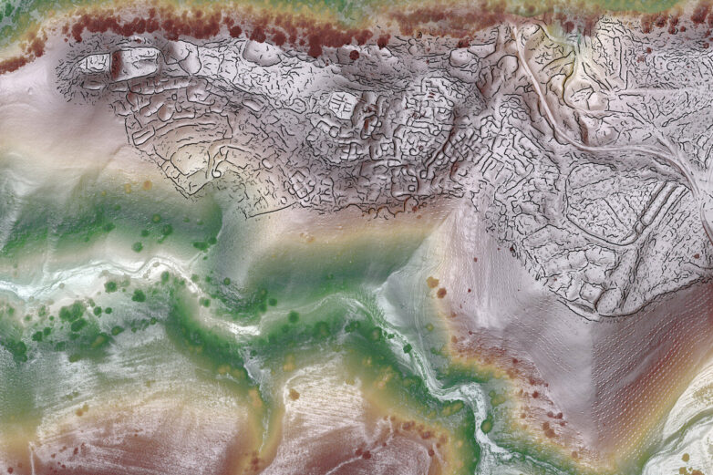 High-res lidar exposes large, high-elevation cities along Asia's ...