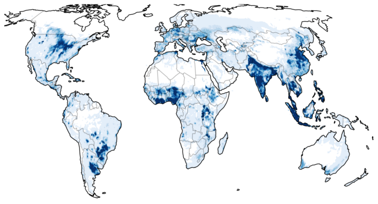 Water consumption of crops rises to nearly 7 trillion cubic metres ...