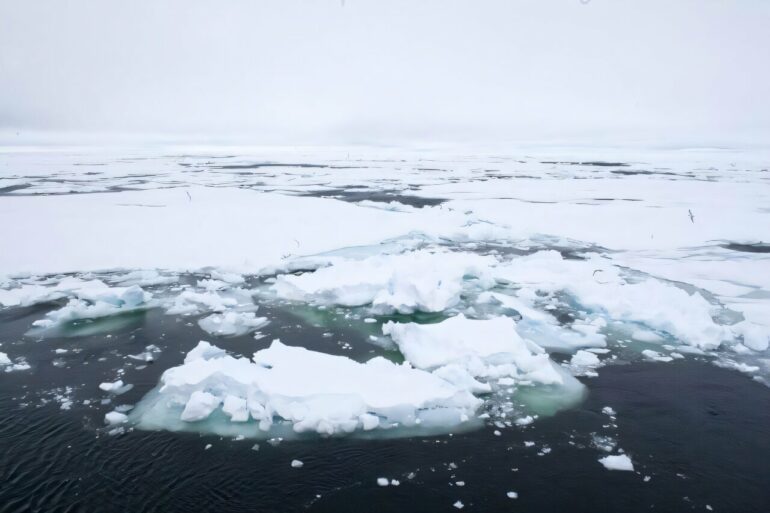 Melting Arctic sea-ice could affect global ocean circulation ...