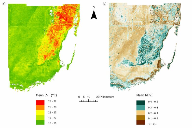 Miami-Dade study questions reliability of land surface temperature ...