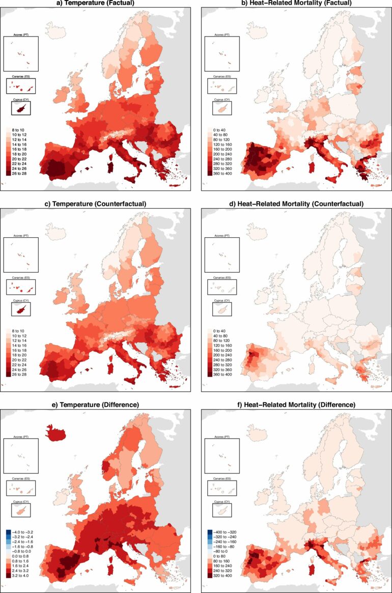 More than half of European heat-related deaths in summer 2022 ...