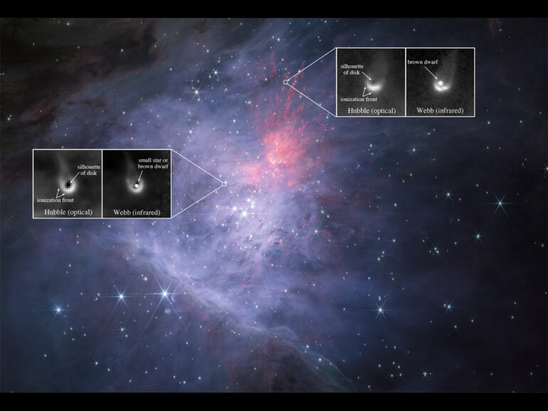 NASA telescopes discover brown dwarf protoplanetary disks in the ...