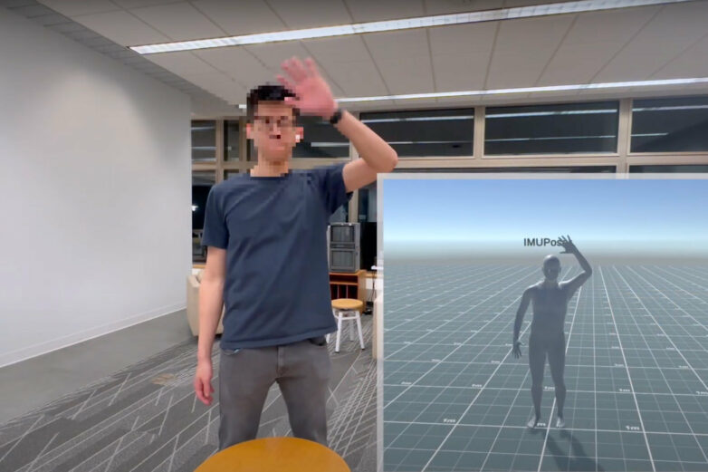 New app performs real-time, full-body motion capture with a smartphone