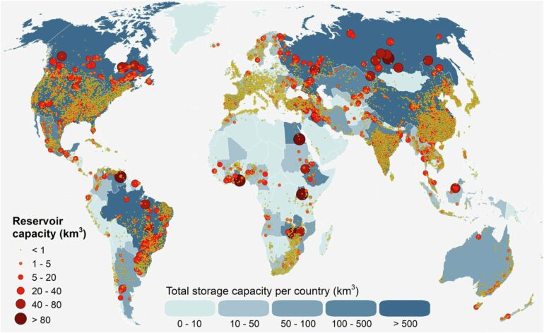 New global database of dams and reservoirs could transform water ...