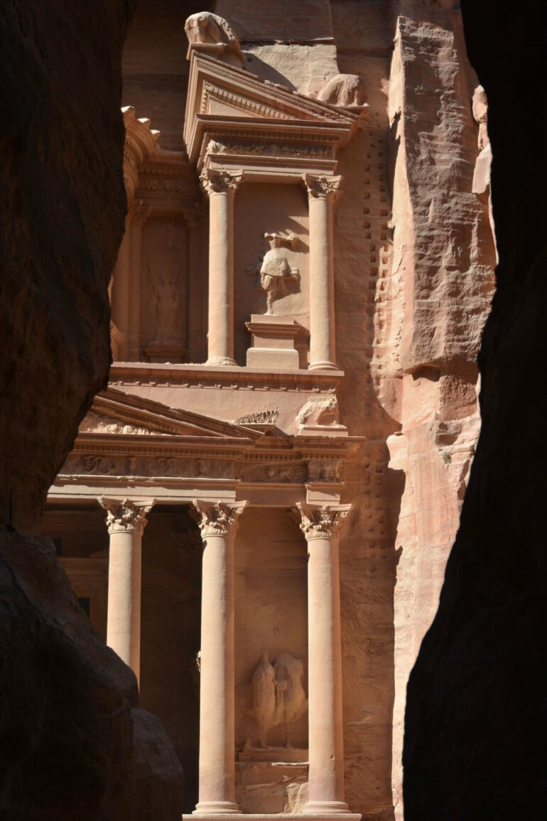 Researchers discover hidden tomb beneath Petra's Treasury World ...