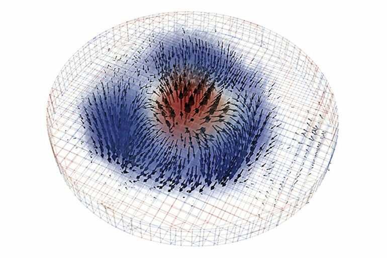 Researchers succeed in taking 3D X-ray images of a skyrmion