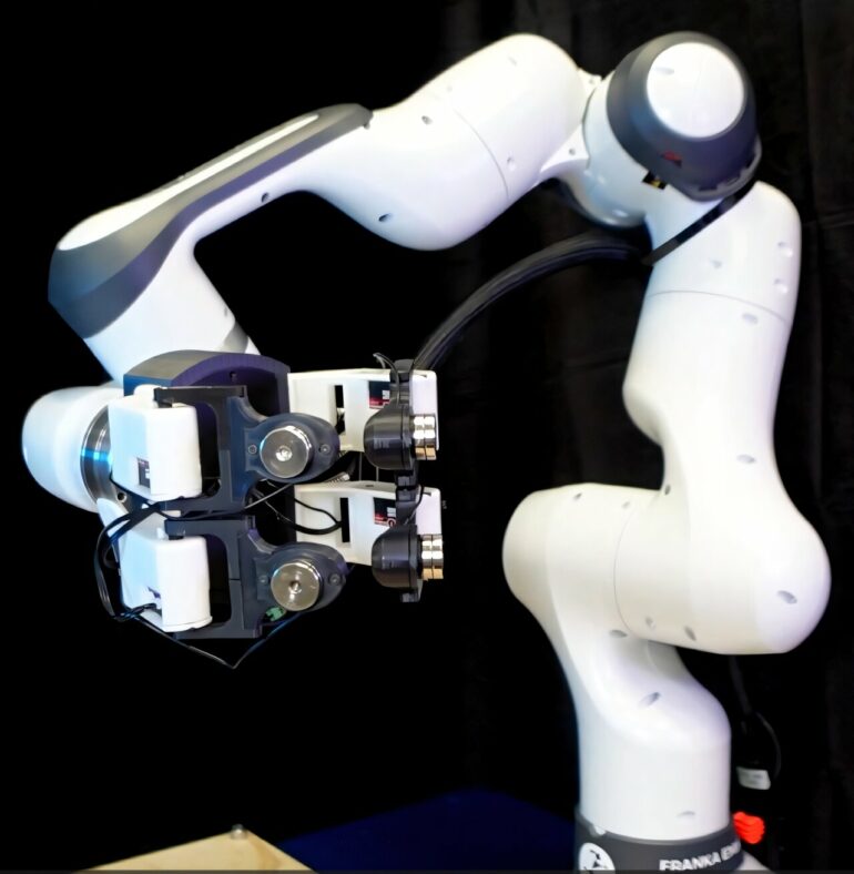 Robots learn to perceive objects using acoustic vibrations