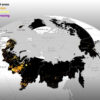 Satellite-derived data on artificial light at night indicate ...