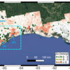 Subtle coastal sinking raises storm surge risks, new data analysis ...