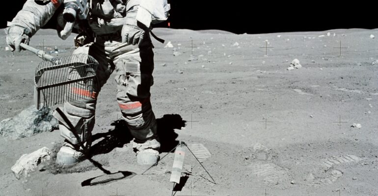 Time capsule' lunar samples link the moon's past and present