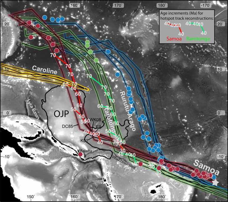 Tracking a disappearing mantle plume in ancient Samoa: Researchers ...