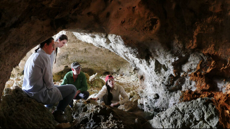 Underwater caves yield clues that may help explain early expansion ...