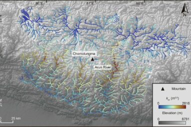 Why is Mount Everest so big? New research highlights a rogue river ...