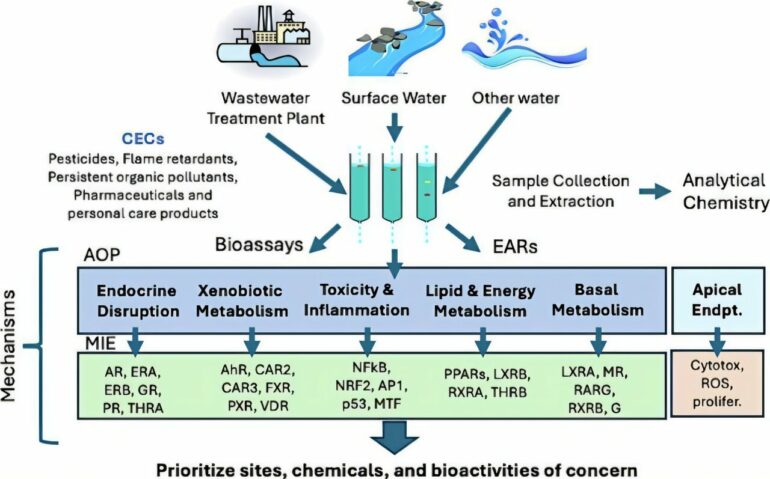 Alternate stream water-testing method detects emerging contaminants