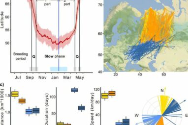 Arctic raptors study reveals a new migration pattern, highlighting ...