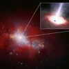 Black hole in early universe appears to be consuming matter at ...